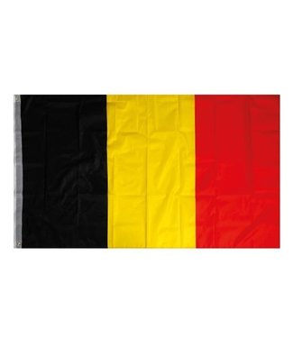 OneTools Belgien Flagge / Belgische Flagge - 90 x 150 cm - Schwarz / Gelb / Rot