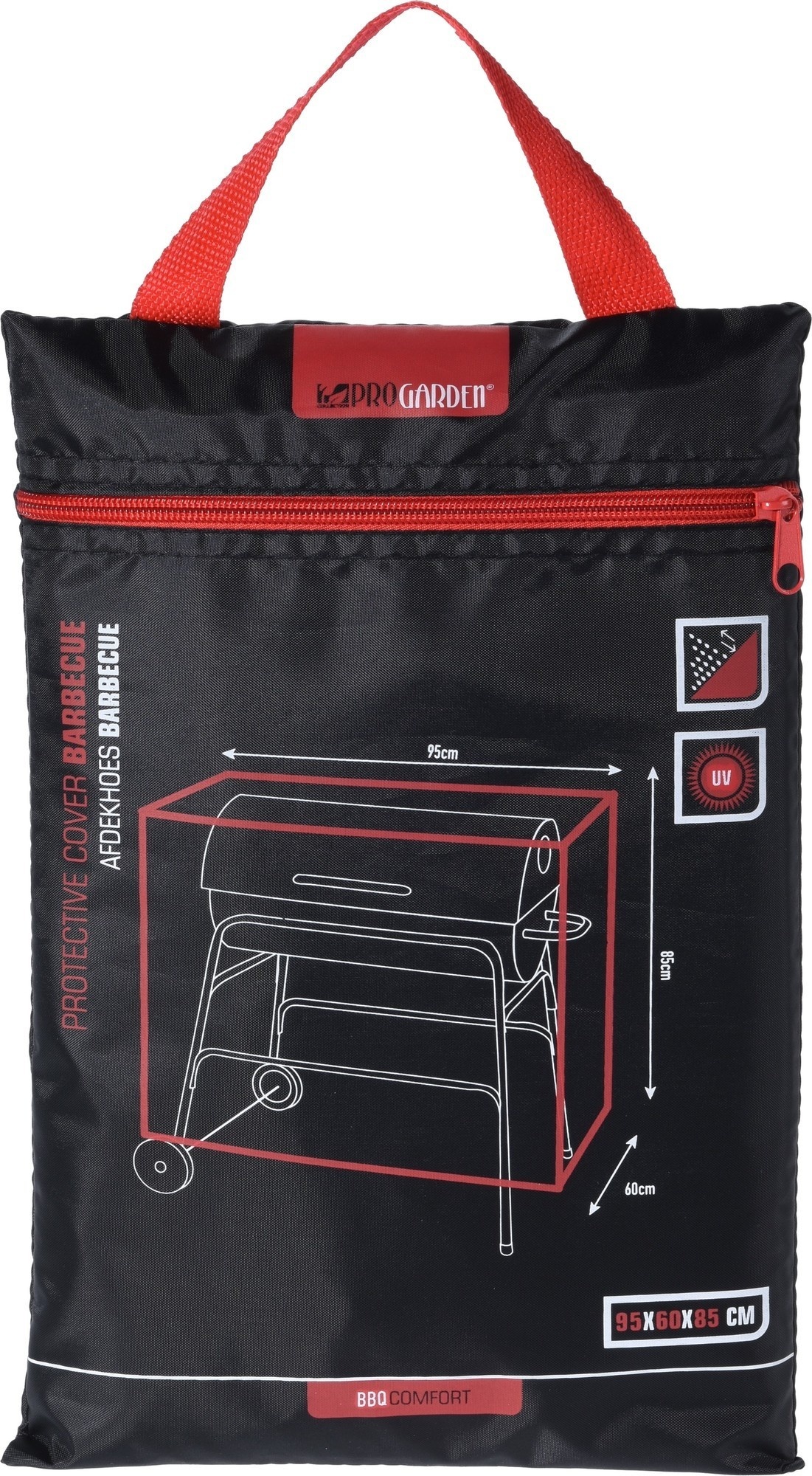 Star BBQ günstig Kaufen-Pro Garden BBQ Barbecue - Schutzhülle. Pro Garden BBQ Barbecue - Schutzhülle <![CDATA[Schützen Sie Ihren BBQ mit der Pro Garden-Abdeckung. Diese Abdeckung ist schwarz und aus starkem, haltbarem Material gefertigt. Die Abdeckung ist sonnen- und 