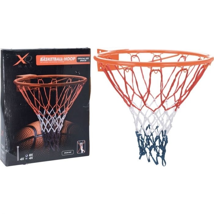 Luxury günstig Kaufen-XQ Max Luxury Basketball Ring mit Netz - 3 Stück - 46 cm. XQ Max Luxury Basketball Ring mit Netz - 3 Stück - 46 cm <![CDATA[Lust auf eine Partie Basketball? Dieser Basketballring von XQ Max bietet die Lösung. Der Basketballring hat die offiziel
