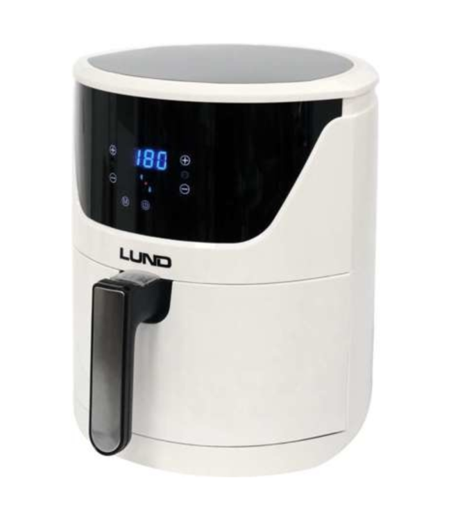 Lund Heißluftfritteuse - 5,7L - 1800 Watt - Weiß