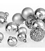 DUB Weihnachtskugeln - Christbaumschmuck - Christbaumschmuck - Silber 100 St.