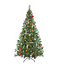 Casaria Künstlicher Weihnachtsbaum - Weihnachtsbaum - 180cm mit Weihnachtsbeleuchtung