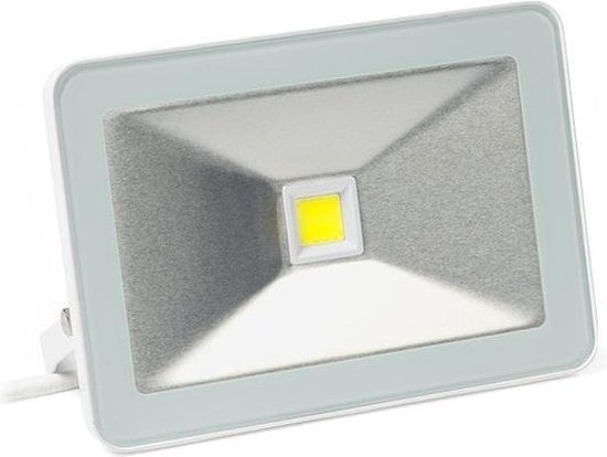 XD Design günstig Kaufen-Perel Design LED-Flutlicht - 30 W, Warmweiß - Weiß. Perel Design LED-Flutlicht - 30 W, Warmweiß - Weiß <![CDATA[Merkmale: * Flutlicht für den privaten oder gewerblichen Gebrauch * schlankes Design * mit verstellbarem Ausleger * für d