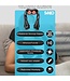 Sanbo Massagekissen - Extra langes Kabel 3 Meter - Schwarz - Wärmefunktion mit Infrarot - Shiatsu Nackenmassagegerät - Nackenstütze - Fitness
