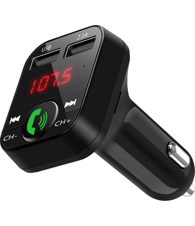Bluetooth FM Transmitter - Bluetooth-Empfänger für das Auto - USB - Freisprecheinrichtung für das Auto