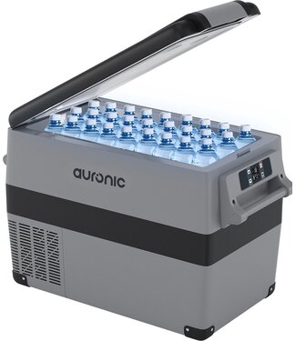Auronic Auronic Electric Compressor Coolbox - Kühlbox - 40.5L - 12V und 240V - Grau