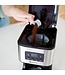 KitchenBrothers Kaffeemaschine - Filterkaffee - mit Glaskanne - 12 Tassen - Schwarz/RSF