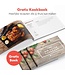 KitchenBrothers Heißluftfritteuse - Airfryer - Friteuse ohne Fett - 1300W - 3.5L - Schwarz