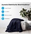 Auronic Electric Heat Blanket - Überdecke - 2 Personen - 3 Stufen - Mit Timer - 200 x 180 cm - Blau