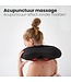 LifeGoods Shiatsu-Massage-Kissen - Elektrisches Nacken- und Rückenmassagegerät - Wärmefunktion - Schwarz