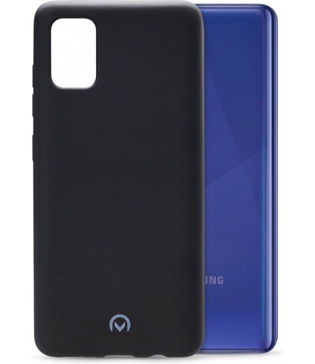 Samsung Galaxy A41 Case - Mobilize - Rubber Gelly Series - TPU Backcover - Schwarz - Case geeignet für Samsung Galaxy A41