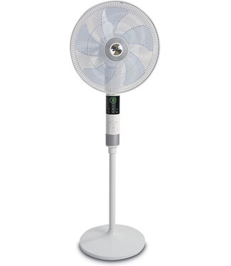 Solis Solis Breeze 360° Standventilator 7582 - Standventilator mit Fernbedienung - Timerfunktion - 140 cm hoch - Weiß