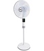 Solis Breeze 360° Standventilator 7582 - Standventilator mit Fernbedienung - Timerfunktion - 140 cm hoch - Weiß