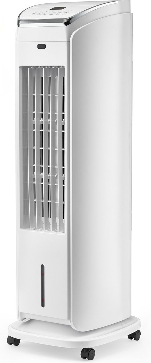 Cool günstig Kaufen-Solis Cool Air 7587 Luftkühler - Mobiler Luftkühler ohne Abfluss - Standventilator - Mit Fernbedienung - Luftkühler mit Wasser - Weiß. Solis Cool Air 7587 Luftkühler - Mobiler Luftkühler ohne Abfluss - Standventilator - Mit F