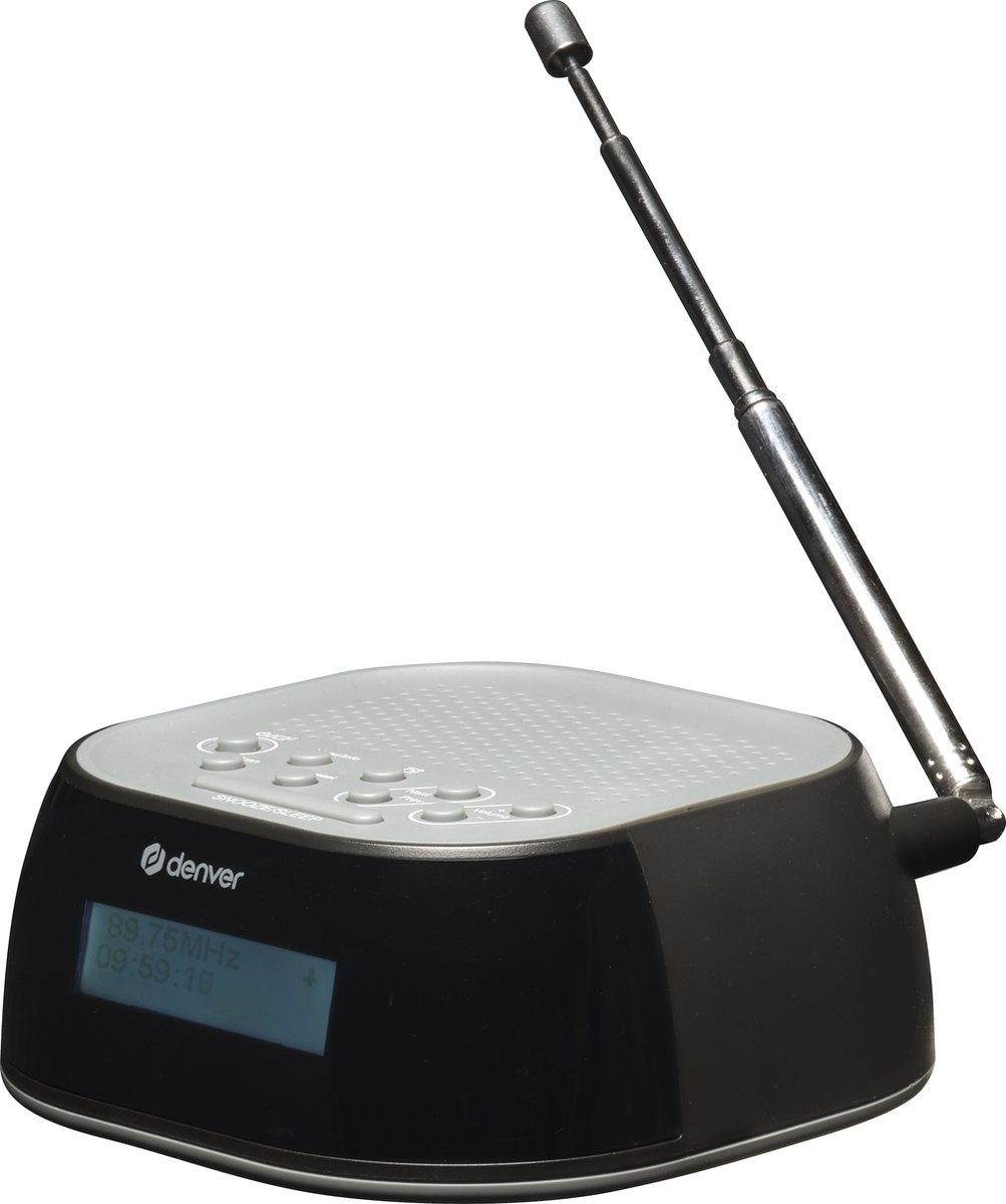 5706751065675 - DAB Radio - Radiowecker - Schlummerfunktion - FM Radio - 40 voreingestellte Sender - CRD506 - Schwarz