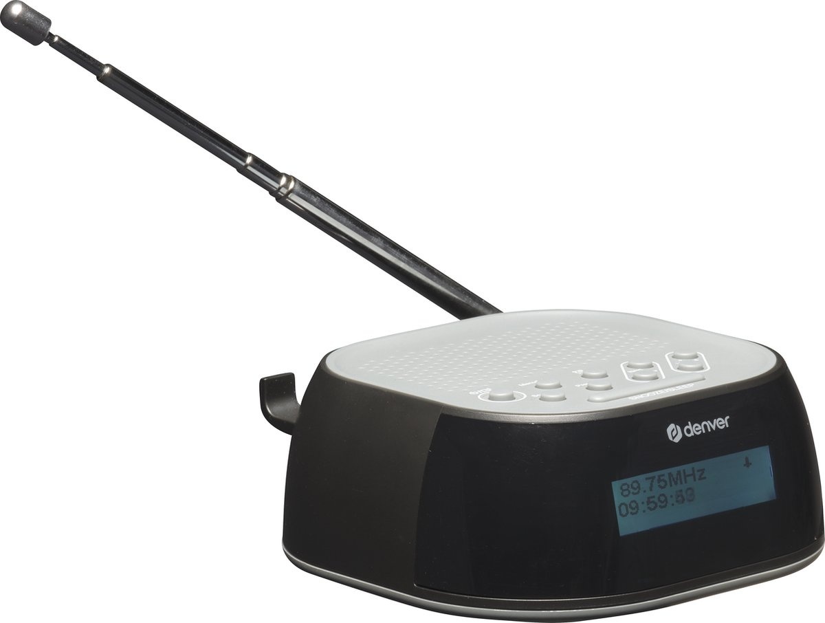 5706751065675 - DAB Radio - Radiowecker - Schlummerfunktion - FM Radio - 40 voreingestellte Sender - CRD506 - Schwarz