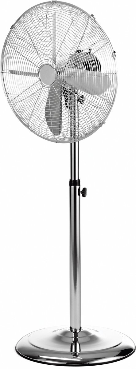 Die drei  günstig Kaufen-LIVOO Retro-Stativ-Ventilator Ø 45 cm - 130cm. LIVOO Retro-Stativ-Ventilator Ø 45 cm - 130cm <![CDATA[Brauchen Sie Abkühlung an heißen Sommertagen? Entscheiden Sie sich für diesen verchromten Blickfang im Retro-Stil von Livoo. Der Dreibein-Ve