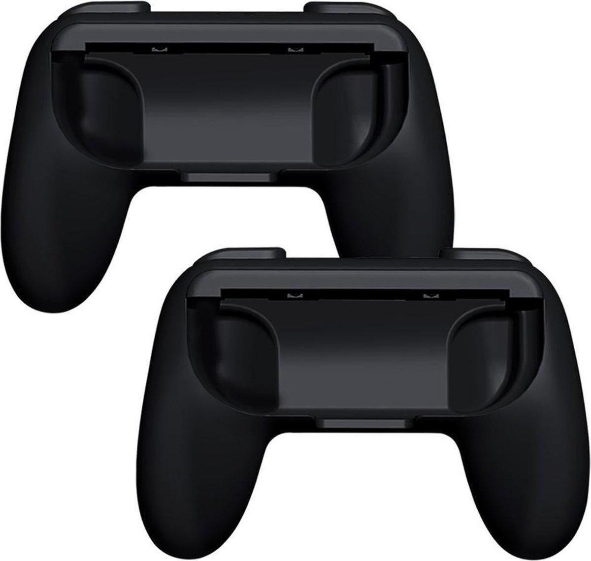 Spiele günstig Kaufen-Dobe - Controller-Griff-Set (2 Stück) Schwarz. Dobe - Controller-Griff-Set (2 Stück) Schwarz <![CDATA[Controller-Griff-Set (2 Stück) Schwarz Multiplayer-Spiele mit dem Controller sind toll, aber der kleine Controller kann nach einer Weile zu ve