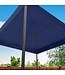 LifeGoods Partyzelt - Pavillon - 3x3 m - Seitenwände - leicht aufbaubar - faltbar - wasserdicht - Tragetasche mit Rädern - dunkelblau