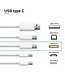 Teeco USB C zu USB A - 2 Stück - USB C zu USB A - USB 3.0 - 5Gps - Thunderbolt - USB - Geeignet für USB-Stick, USB-Hub, USB-C-Hub - USB-Splitter - Aluminium - Space Grey