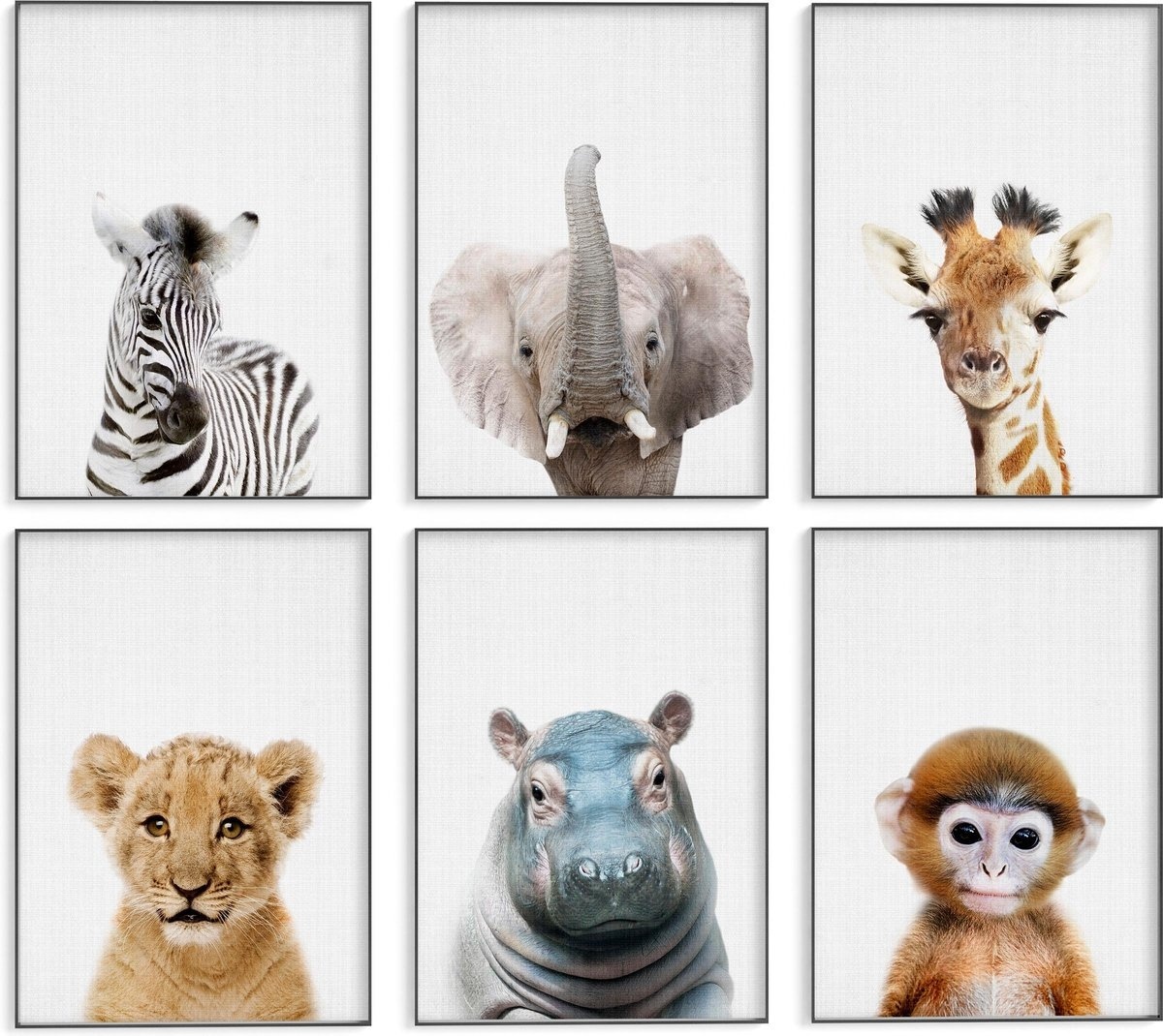 Set,Stabiles günstig Kaufen-Tiere Kinderzimmer Poster - 6 Poster - 21x30 cm - Stabiles Papier - Safari. Tiere Kinderzimmer Poster - 6 Poster - 21x30 cm - Stabiles Papier - Safari <![CDATA[Verwandeln Sie das Kinderzimmer in eine abenteuerliche Safari-Oase mit diesen bezaubernden Kind