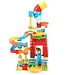 Toi-Toys Blocks Building Blocks Kugelbahn 133-teilig | Murmeln | Kugelbahn