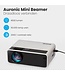 Auronic Mini Beamer - 4500 Lumen - WiFi - 200" Projektion - Full HD - HDMI, Fernbedienung und Tragetasche - Weiß