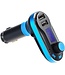 FM-Transmitter Blau USB SD AUX - FM