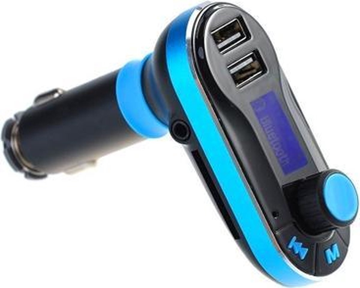 Transmitter günstig Kaufen-FM-Transmitter Blau USB SD AUX - FM. FM-Transmitter Blau USB SD AUX - FM <![CDATA[Auch unterwegs möchten Sie erreichbar sein und alles griffbereit haben, ohne dabei zu einer 