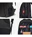 TRVLMORE Rucksack 36 L 17,3-Zoll-Laptop-Rucksack Wasserabweisend Anthrazit