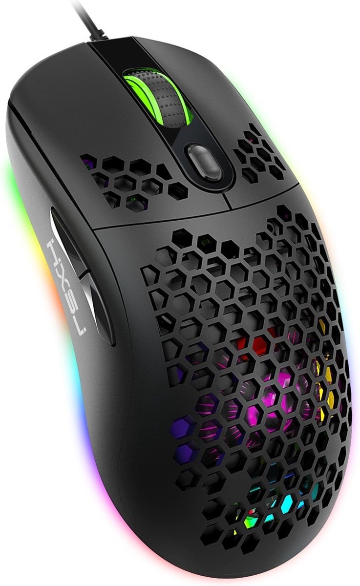 X6 00 günstig Kaufen-HXSJ X600 Optische Gaming-Maus - Ultraleicht - RGB-Beleuchtung - 8000DPI - Schwarz. HXSJ X600 Optische Gaming-Maus - Ultraleicht - RGB-Beleuchtung - 8000DPI - Schwarz <![CDATA[SPEZIFIKATIONEN: 1. Produktmodell: X600 RGB Gaming Maus 2. 100% neue Maus Spiel