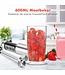 KitchenBrothers Stabmixer-Set - Zerkleinerer - Mixer 4-in1 - 800W - 600ML - Edelstahl