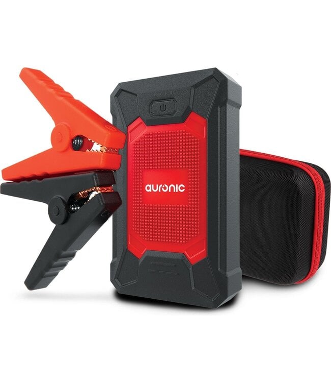 B-Ware Auronic Jumpstarter - 12V - 600A - 7200 mAh - LED Licht -  Rot/Schwarz Online kaufen bei  