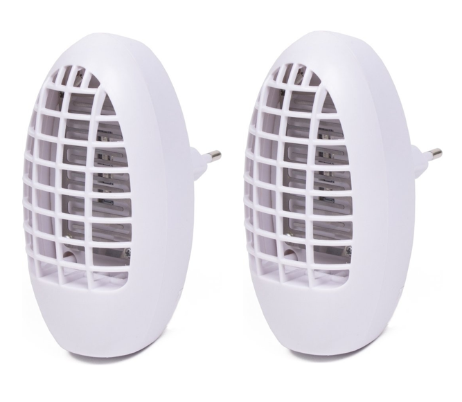 Benson Bellson Plug-In Anti-Mücken-Lampe - 2 STUKS - Insekten - UV-Licht - Für die Wandsteckdose