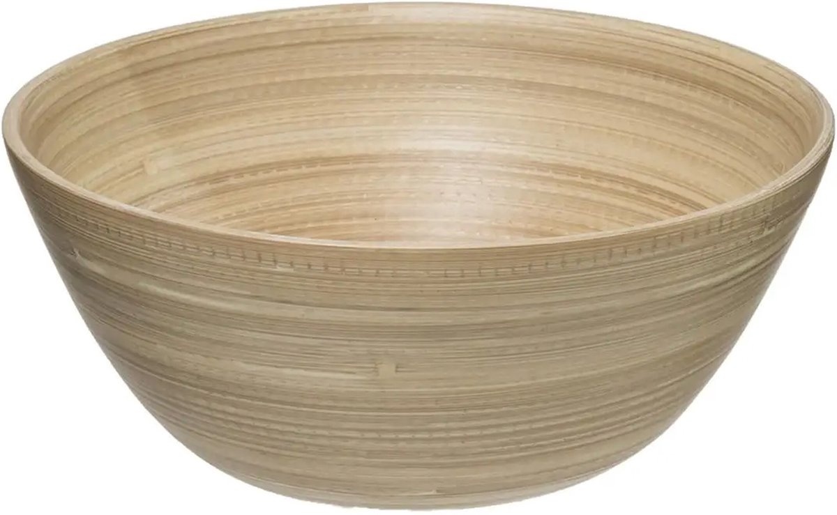 in Beige günstig Kaufen-Secret de Gourmet - Salatschüssel/Servierplatte - Bambus - beige- D25 cm. Secret de Gourmet - Salatschüssel/Servierplatte - Bambus - beige- D25 cm <![CDATA[Salatschüssel/Servierschale aus schön komponiertem Bambus in der Farbe Beige. Größe: 