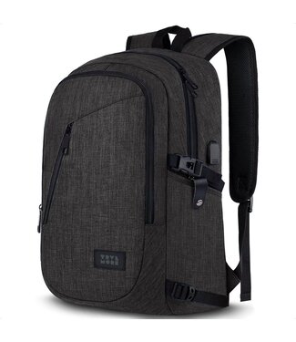 TRVLMORE TRVLMORE Rucksack - 25L - 15.6 Zoll - Laptop-Rucksack - Jungen - Männer - Damen - Wasserabweisend - Lebenslange Garantie - Anthrazit