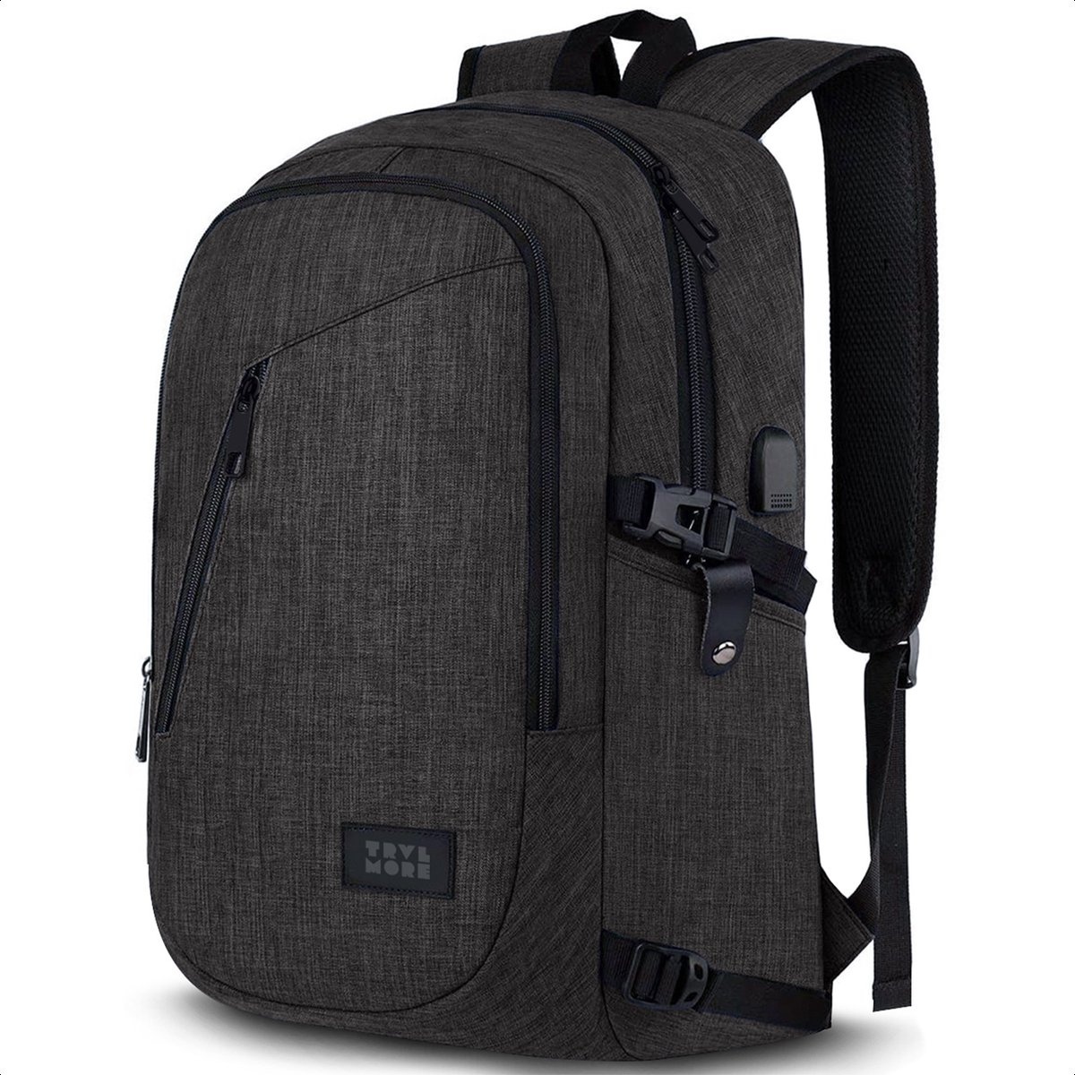 computer/laptop  günstig Kaufen-TRVLMORE Rucksack - 25L - 15.6 Zoll - Laptop-Rucksack - Jungen - Männer - Damen - Wasserabweisend - Lebenslange Garantie - Anthrazit. TRVLMORE Rucksack - 25L - 15.6 Zoll - Laptop-Rucksack - Jungen - Männer - Damen - Wasserabweisend - Lebenslange