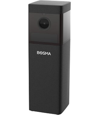 Bosma Bosma X1 - 2MP - WiFi - Sicherheitskamera für Innenräume -1080P Full HD - 156° Betrachtungswinkel - Schwarz