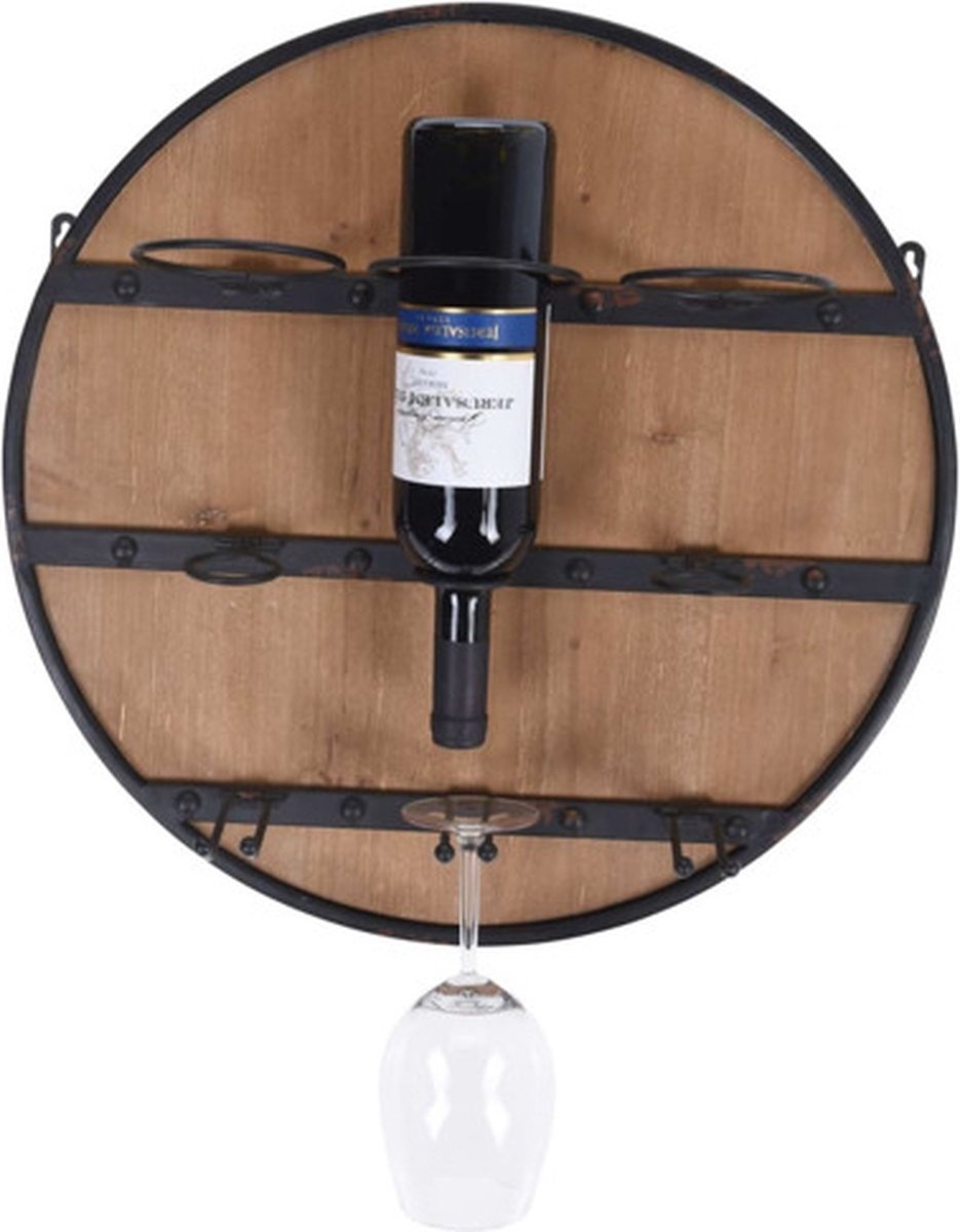 Wein von günstig Kaufen-Ambiance Weinregal für 3 Flaschen 50 cm. Ambiance Weinregal für 3 Flaschen 50 cm <![CDATA[Dieses super trendige Weinregal von Ambiance hat ein modernes und einzigartiges Design. Es ist das perfekte Weinregal, um diesen besonderen Weinflaschen ei