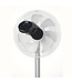 Solis Eco Silent 7584 Standventilator - Standventilator mit Fernbedienung - Extrem leise - 88 cm hoch - Silber