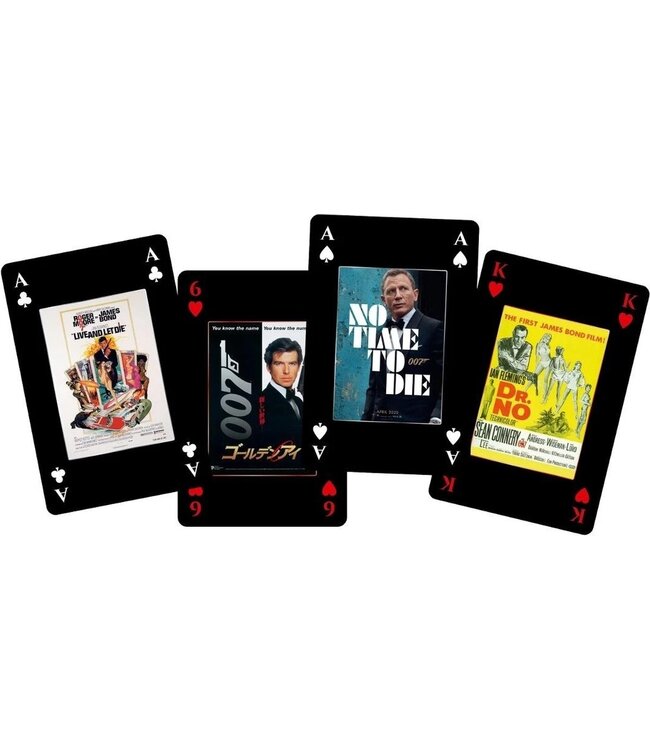 Winning Moves - James Bond 007 Waddingtons Number Spielkarten - Spielkarten