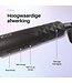 Fineza Waffelzange 25mm - Keramischer Lockenstab mit 10 Temperatureinstellungen - Schwarz