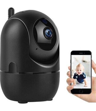 Fuegobird Fuegobird Indoor IP Kamera - 1080P - Sicherheitskamera - Haustierkamera - Babykamera - Kompatibel mit 2.4G/5G WIFI - Bewegungs- und Tonerkennung - Funktioniert mit App - Weiß