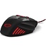 Optische USB Game Mouse 7D Wolf mit LED - max DPI 2400 - Rot