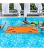 Coast Bier Pong schwimmende Teppich schwimmen Matte 176 x 90 x 3,5 cm orange + schwarz