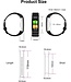 Denver BFH-16 - Activity Tracker - Fitnessband - Herzfrequenzmesser - Distanzmesser - Schrittzähler - Schwarz