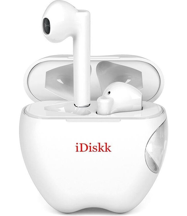 iDiskk i55 Völlig drahtlose Kopfhörer Gaming-Kopfhörer - In-Ear Bluetooth Wireless - Weiß
