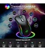 HXSJ J300 Optische RGB-Gaming-Maus - 6400 DPI - Schwarz