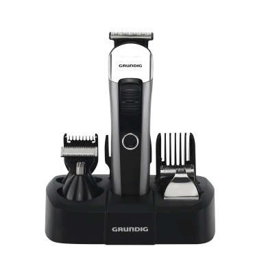 Grundig - Bartpflege-Set kabellos - Multifunktionstrimmer MGK6841 - Abwaschbare Bartschneider