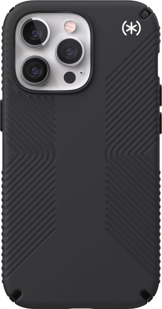 0840168505371 - Presidio2 Grip - Apple iPhone 13 Pro Max- mit bakterientötendem Microban - 4 Meter (13ft) Fallschutz - schwarz 0840168505371 - Presidio2 Grip - Apple iPhone 13 Pro Max- mit bakterientötendem Microban - 4 Meter (13ft) Fallschutz - schwarz